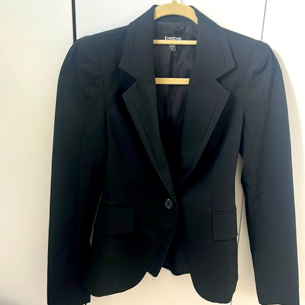 Bebe black blazer